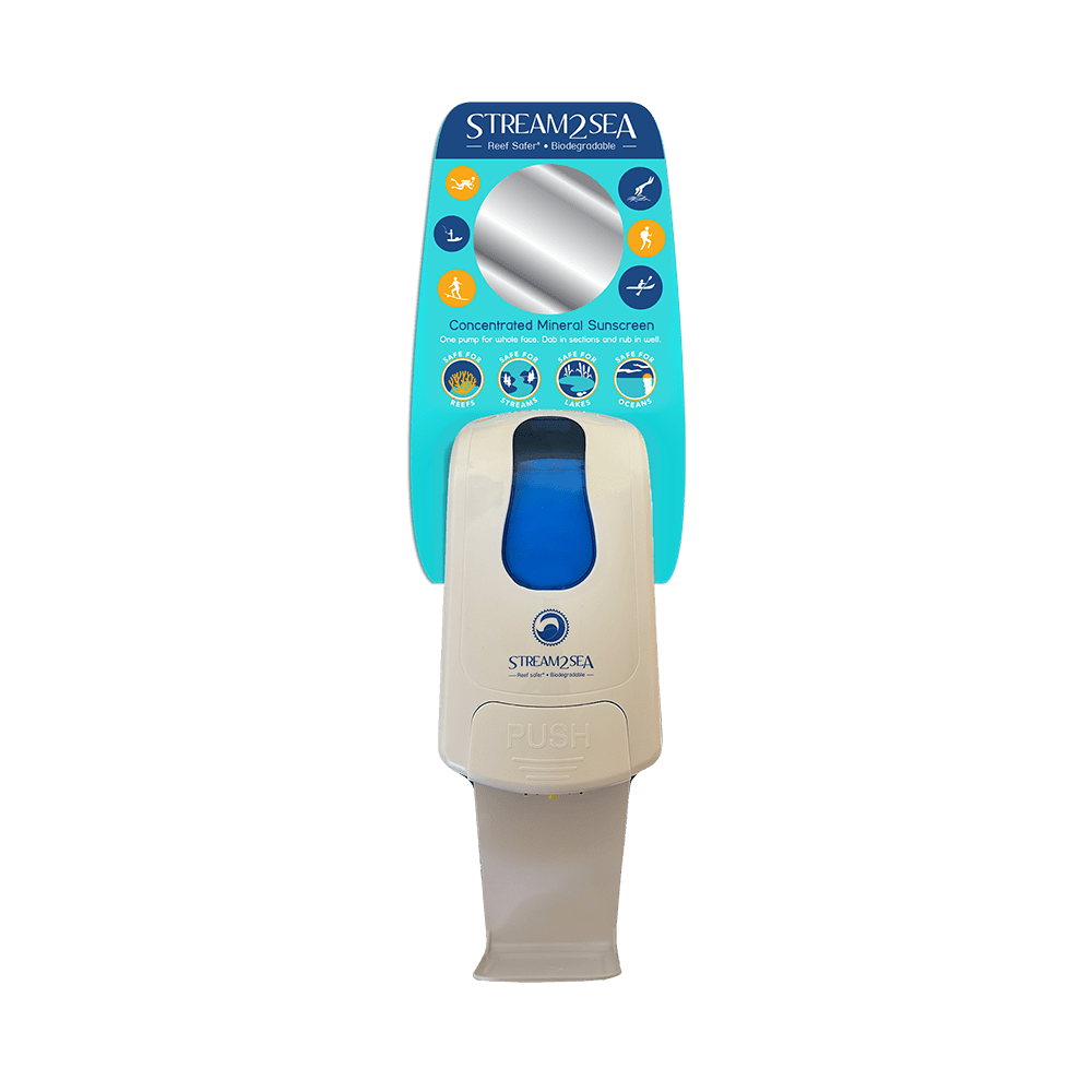 FG DP: Sunscreen Wall-mounted Dispenser with Drip tray