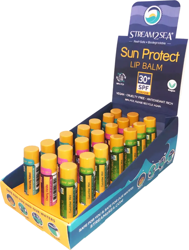 Sun Protect Lip Balm Multi-pack Display, 21 pcs