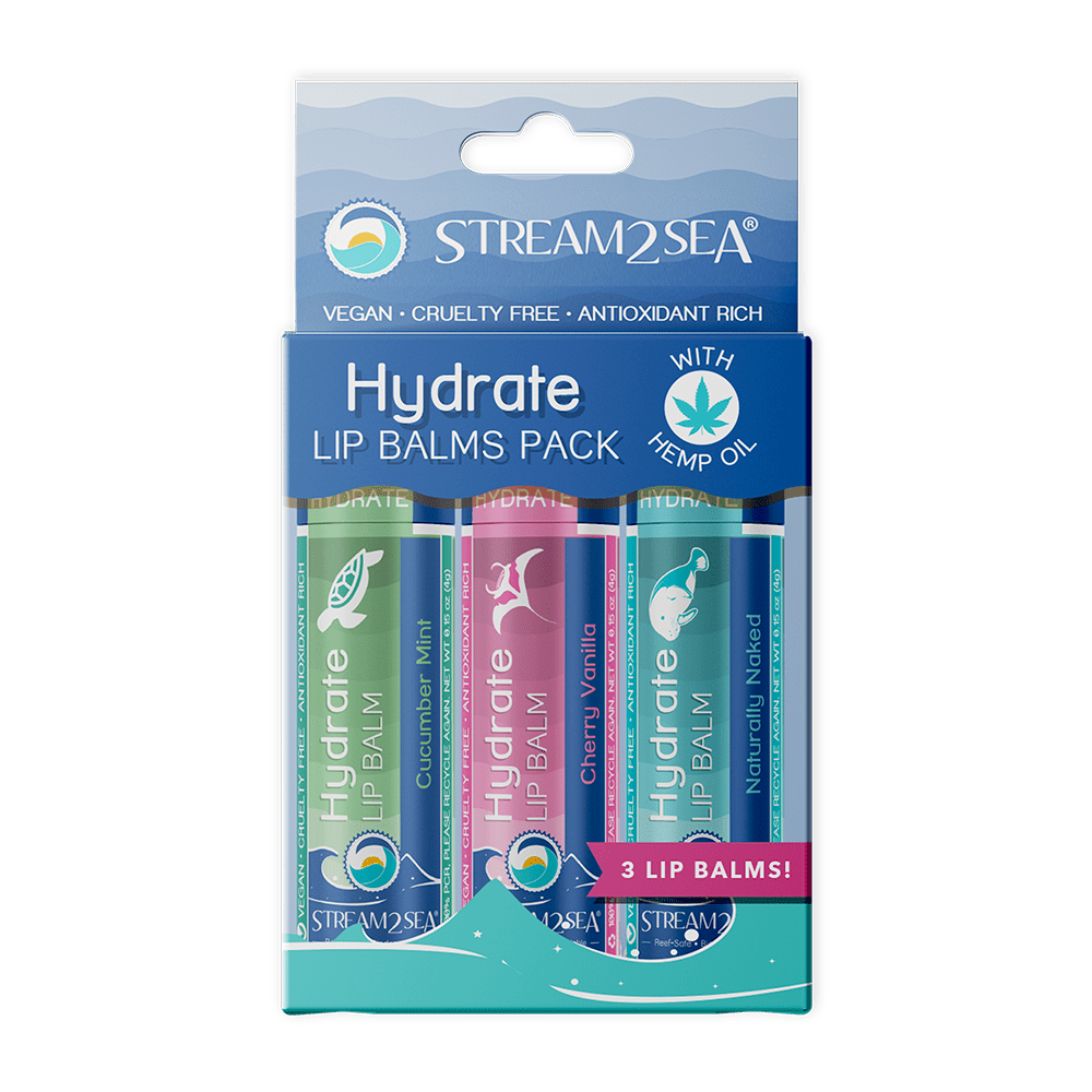 Display & Kits Hydrate Lip Balms - 3 Pack
